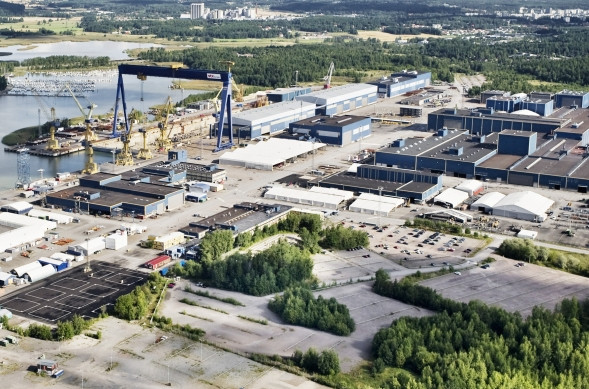 STX Finlandin Pernon telakka ympärille ollaan kaavoittamassa laajaa teolliselle tuotannolle tarkoitettua Blue Industry Parkia.