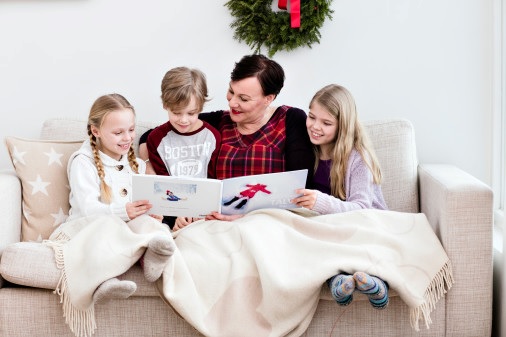 Perhe on joulun ylivoimaisesti suosituin kuvauskohde.