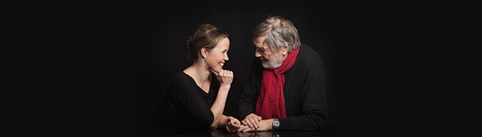 Julia Korkman ja Claes Andersson.