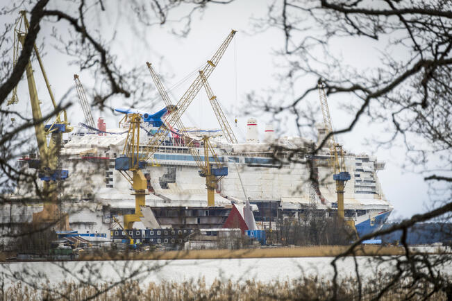 Turun telakan yt-neuvottelut päättyivät. 250 työsuhdetta päättyy.