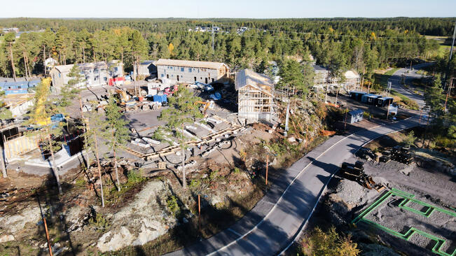 Asuntomessualue Naantalin Luonnonmaan saaressa on ristitty Lounatuuleksi.
