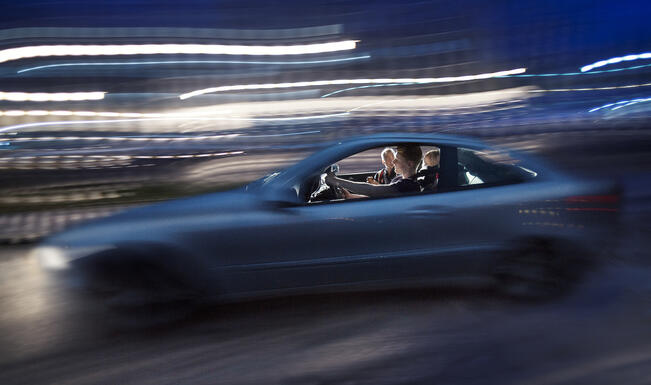 Alkoholi on merkittävä riskitekijä liikenteessä.