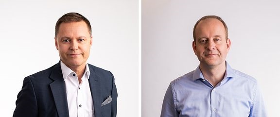 Mika Paananen ja Staffan Åberg.