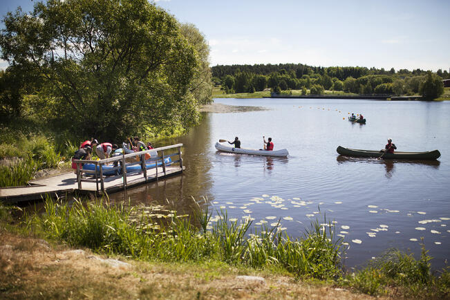 Halistenkoski on nähtävyys kaikkina vuodenaikoina.