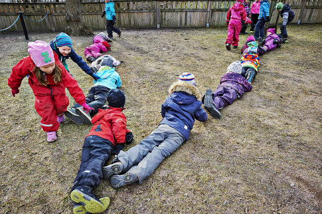 Esiopetukseen ilmoittautuminen on avattu Turussa. Kuva on vuodelta 2015.