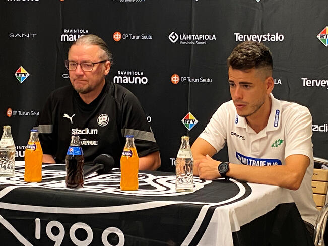 Mika Laurikainen ja Gabriel Garcia Xatart,