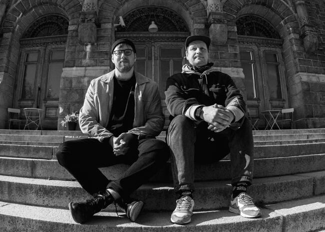 Janne Salminen ja Viktor Brenner.