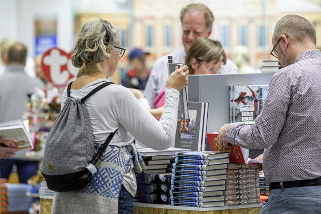 Kirjamessut pidetään 29.9.-1.10.