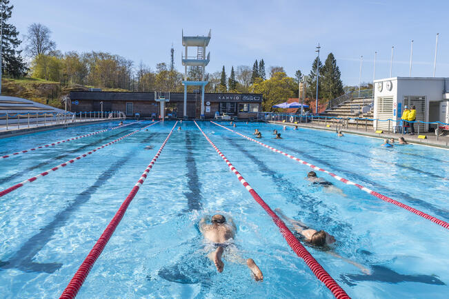 Samppalinnan maauimala saunat uusitaan.