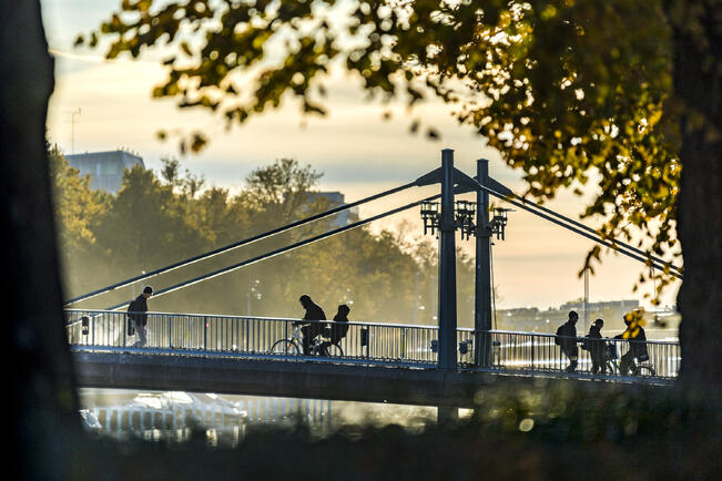 Teatterissilta on pois käytöstä keskiviikkona.