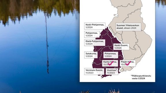 Hyvinkäällä 3G-verkko suljettiin jo viime toukokuussa ja Kanta-Hämeessä sekä Päijät-Hämeessä lokakuun lopussa. Aiemmin tehdyistä sulkutöistä kerättyjä oppeja hyödynnetään myös Uudenmaan ja Varsinais-Suomen 3G-alasajossa. 