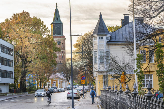 Piispankadun ympäristö on yksi Vanhakaupungin kehittämisen keskeisistä alueista.
