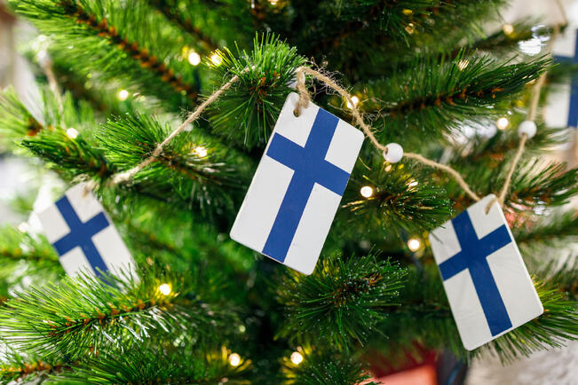 Joulukuusten suosio pysyy Suomessa vankkana. 