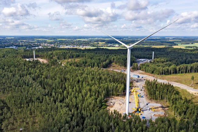 Suomessa on nyt 1 601 tuulivoimalaa.