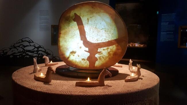  Talvilomaviikolla museossa on tarjolla muun muassa varjoteatteriesityksiä.