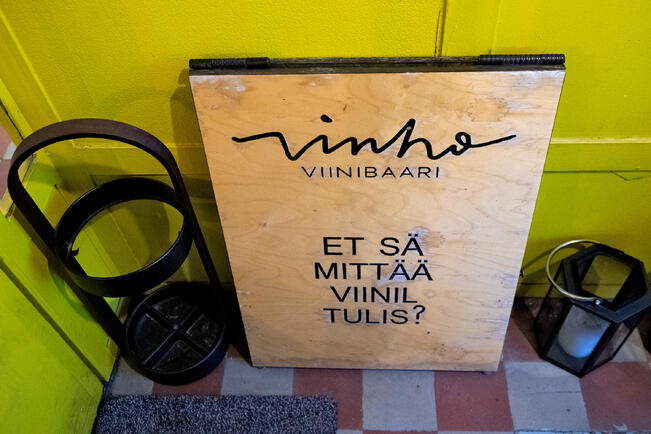 Maistelupaketit ovat Vinhon erikoisuus.