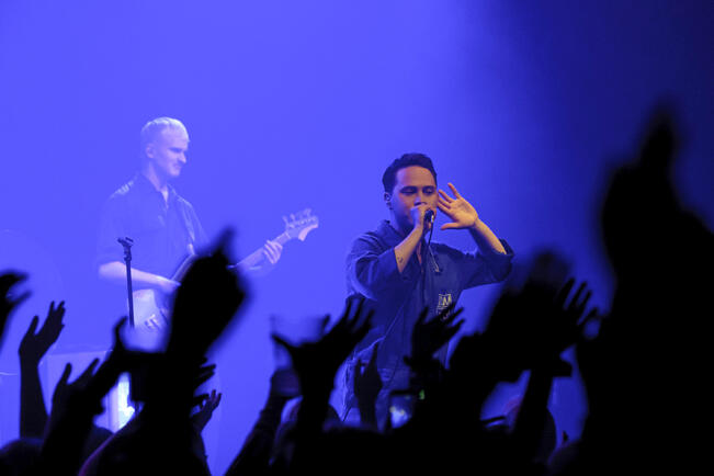 Logomon tapahtumat keräsivät viime vuonna yli 300 000 kävijää. Kuumaa-yhtye keikkaili Logomossa toukokuussa.