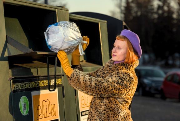 Turussa vaatteita lahjoitettiin 2,0 kiloa asukasta kohti.