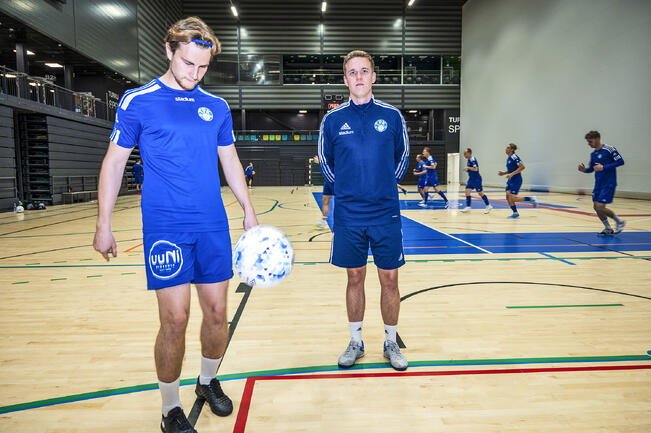 Valtteri Kaarna ja Jose Ikonen.