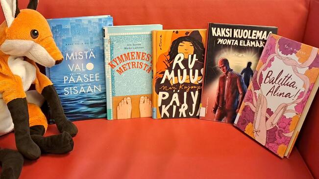 Kirjava Kettu -ehdokkaat.