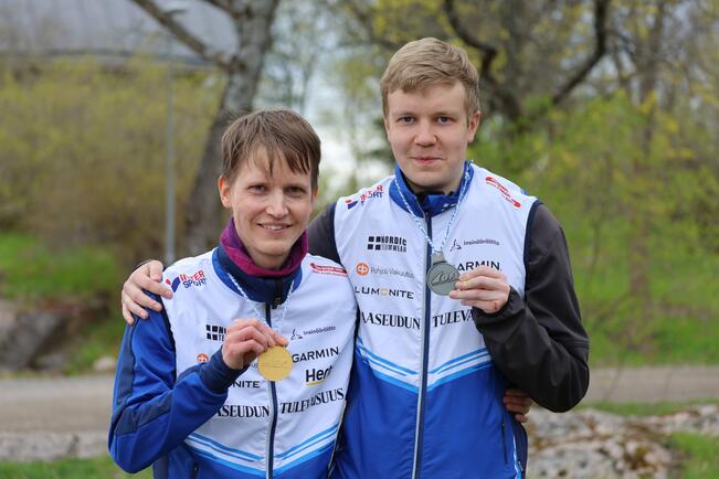 Lauri Mäkinen ja Petteri Hakala.