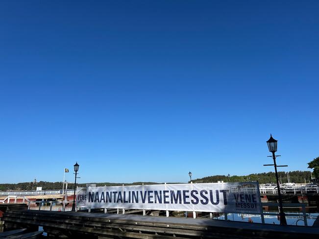 Venemessut käynnistyvät perjantaina Naantalissa.