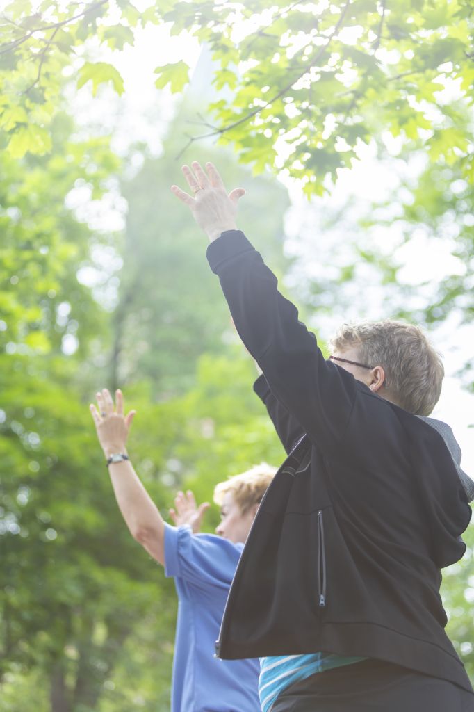 Anni Pesonen ja Mia Pusa. 