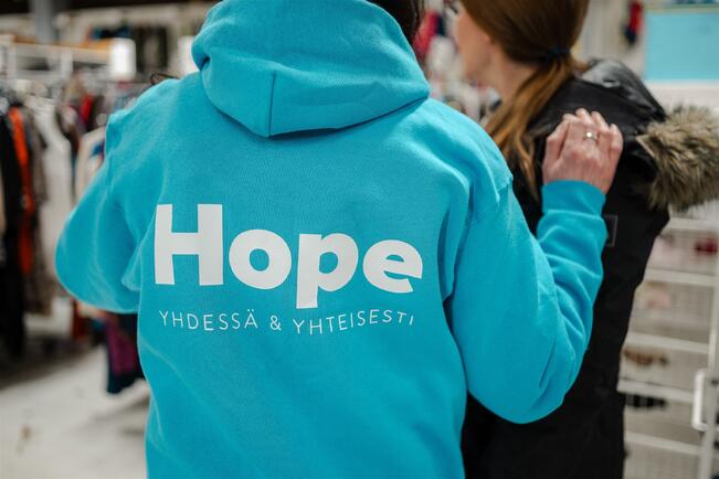 Turun Hope ry etsii uusia vapaaehtoisia.