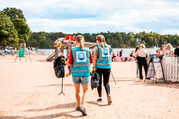 Pid&#228; Saaristo Siistin&#228; ry on partioinut Ruisrockissa festarip&#228;ivin&#228;. 