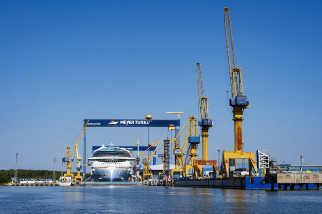 Meyer Turku on yrityksenä kymmenevuotias.