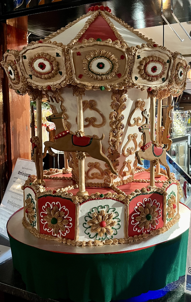 Viime vuonna voittaja oli MBakeryn joulukaruselli.