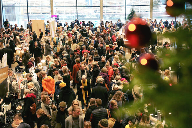 Uuden muotoilun joulumarket järjestetään Logomossa.