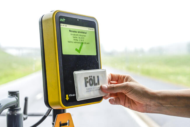 Föli-lippujen hintaa korotetaan vuoden alusta.