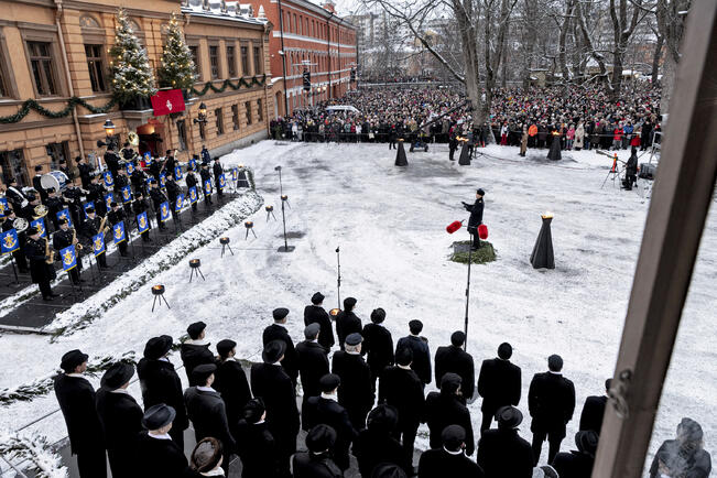 Joulurauhan julistus on vuosisatoja vanha perinne.