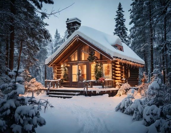 Kiinteist&#246;nv&#228;litt&#228;j&#228;t arvioivat joulupukin asuvan hirsim&#246;kiss&#228;.