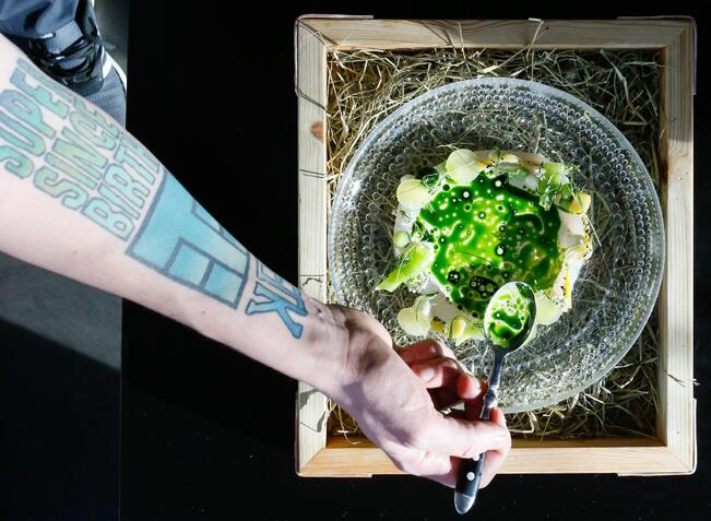 Kaskis on yhden Michelin-tähden fine dining -ravintola.