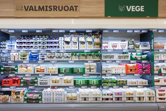 Kasvispy&#246;ryk&#228;t l&#246;ytyv&#228;t nyky&#228;&#228;n lihapullien vierest&#228;. 