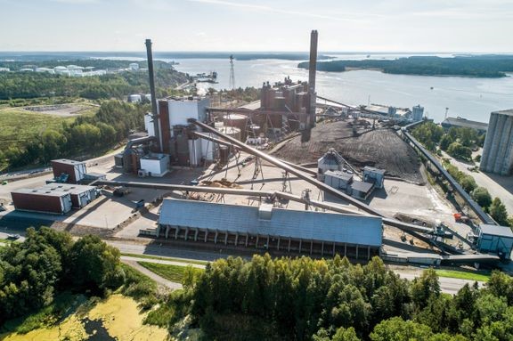 Naantalin voimalaitos. 
