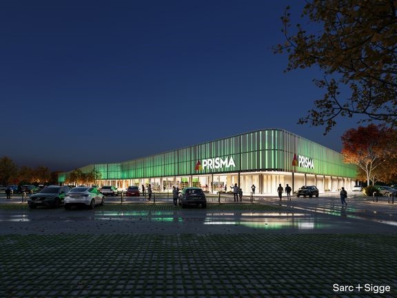 Havainnekuva uudesta Prismasta.