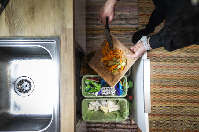 LSJH:n omistajakuntien asukkaista 76 prosenttia ilmoittaa lajittelevansa biojätteet aina.
