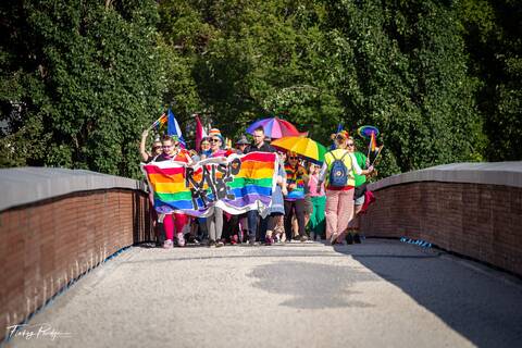 Raisio Pride järjestetiin viime vuonna ensimmäistä kertaa. 
