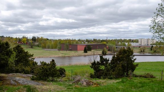 Havainnekuva Halisten tulevasta varavesilaitoksesta. 
