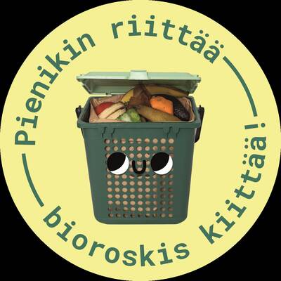 Valtakunnallinen kampanja kannustaa ottamaan bioroskiksen aktiiviseen käyttöön.