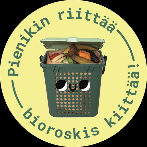 Valtakunnallinen kampanja kannustaa ottamaan bioroskiksen aktiiviseen käyttöön.