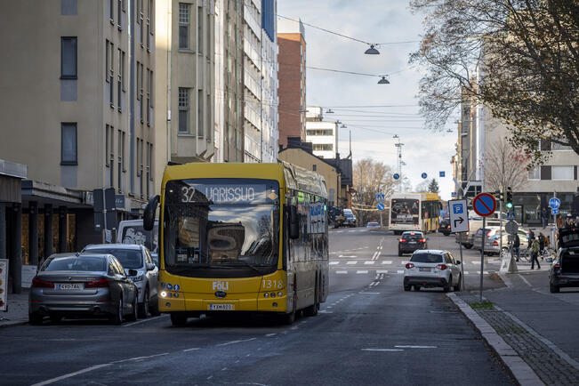 Fölin matskustajamäärä on kasvussa.