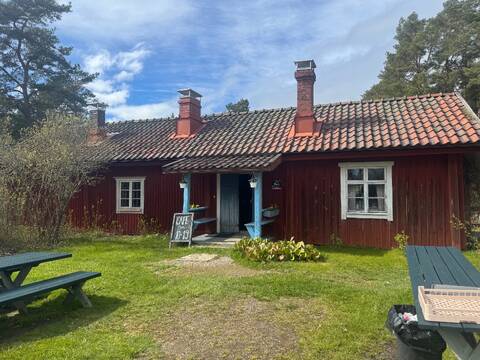 Sattmarkin kahvilarakennus on peräisin 1700-luvulta. 