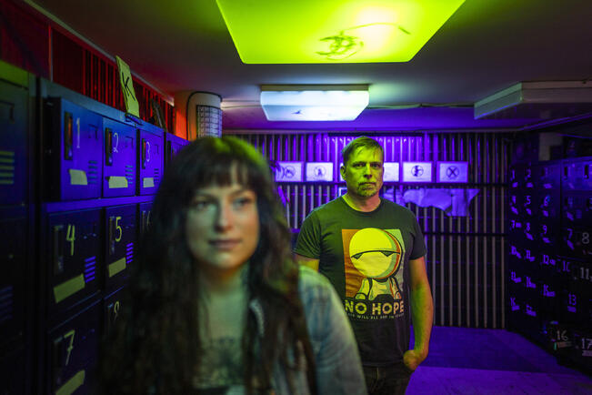 Linda Liukonen ja Mikko Lampikoski.