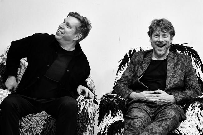 Antti Lötjönen ja Kalle Kalima. 