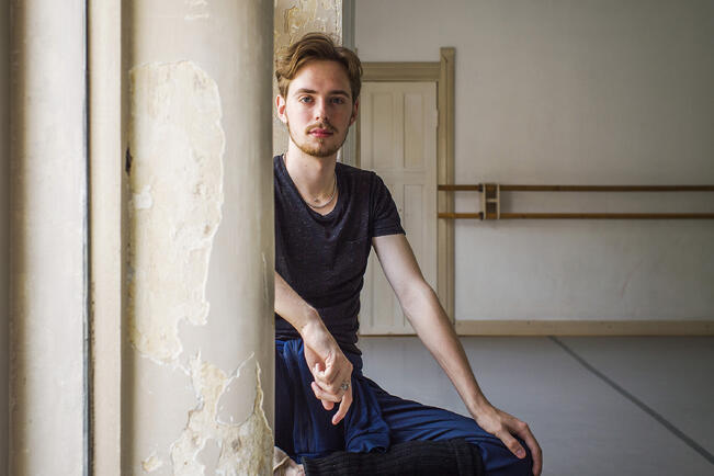 Balettitanssija Marko Juusela