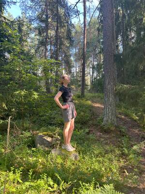 Miia Heikkilälle metsä on ollut tärkeä paikka lapsesta saakka.